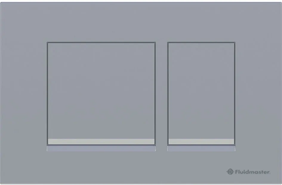 Flush plate Vitality, bright chrome