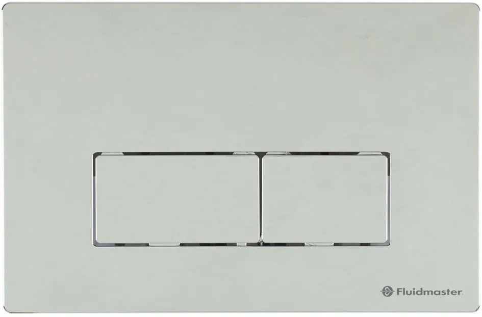 Flush plate Essence, bright chrome