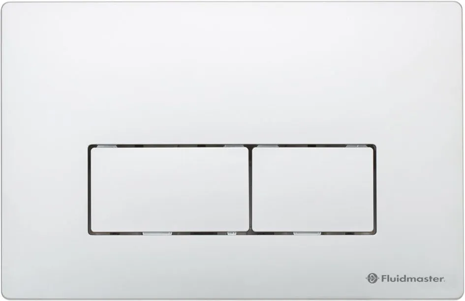 Flush plate Essence, matt chrome