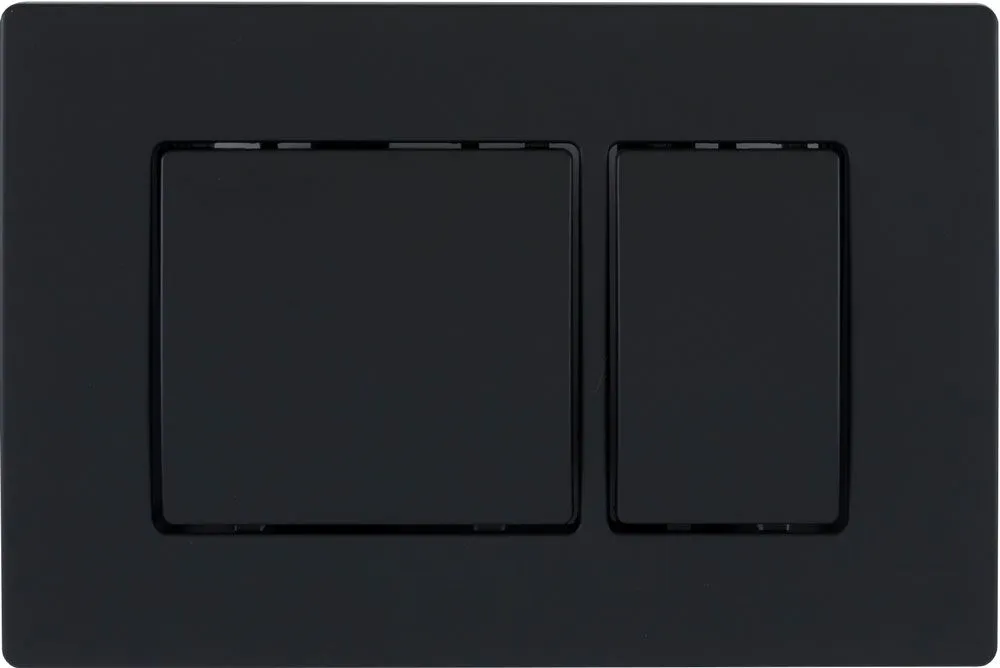 Flush plate Dynamo, black