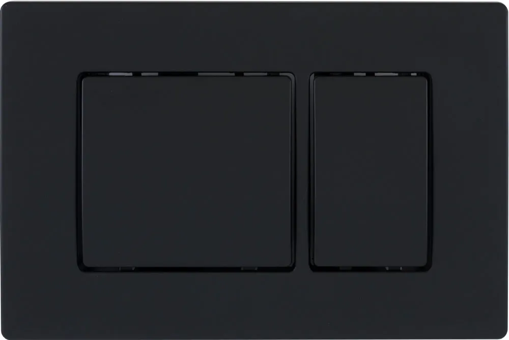 Flush plate Dynamo, black