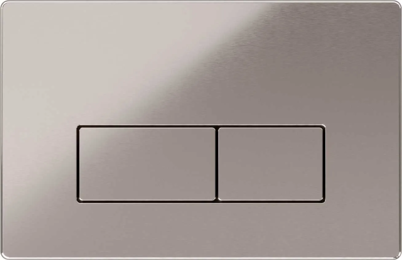 Flush plate Essence, brushed nickel