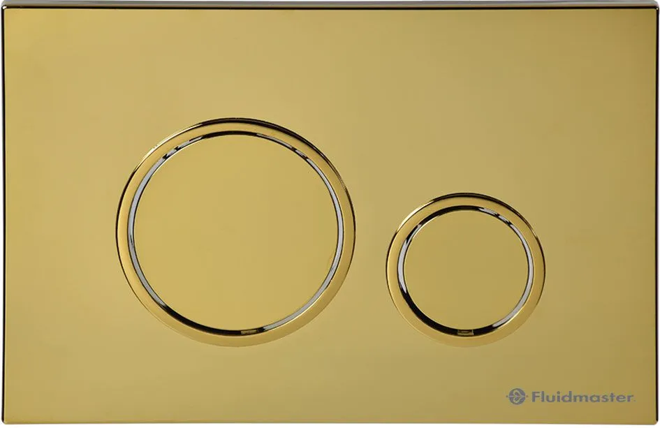 Flush plate Soul, gold